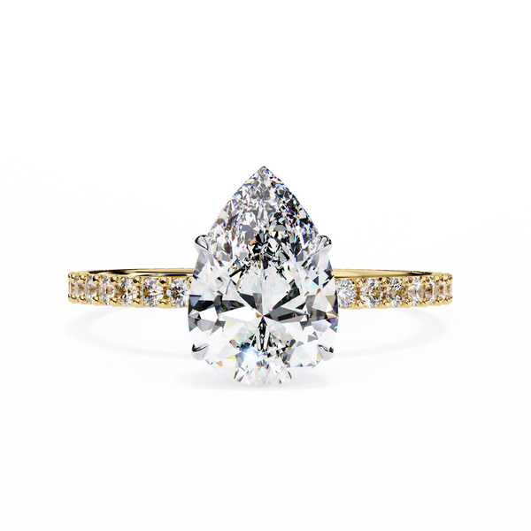 Evangeline Diamond Solitaire Ring