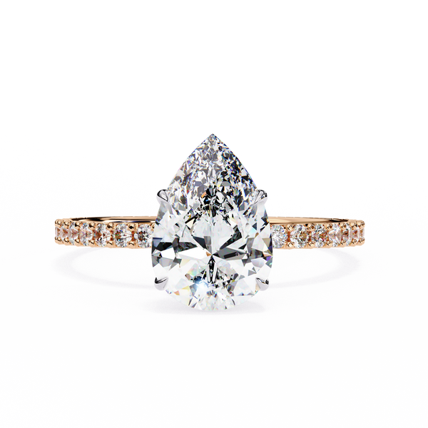 Evangeline Diamond Solitaire Ring