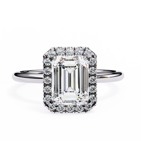 Gwendolyn Diamond Solitaire Ring