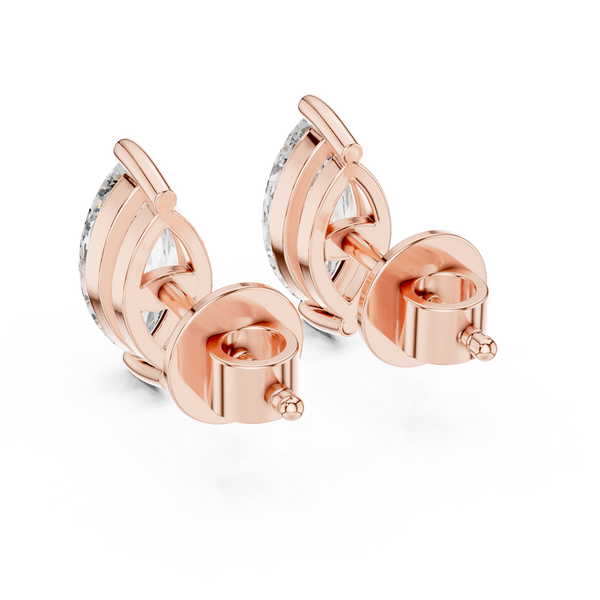 Marquise Brilliant Diamond Studs