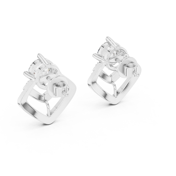 The 'Aurora' Brilliant Halo Studs