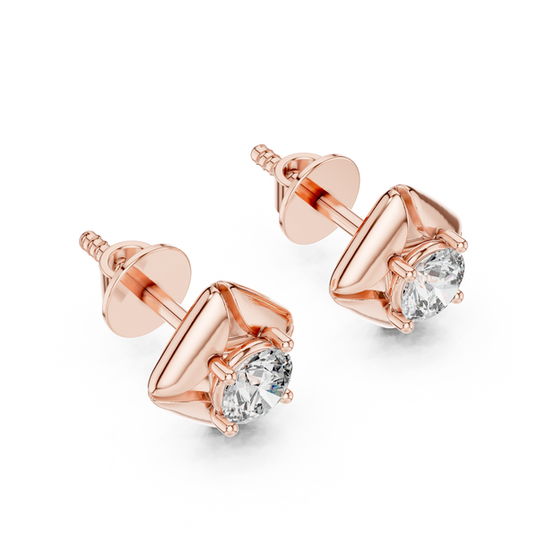The Essential Round Brilliant Solitaire Studs