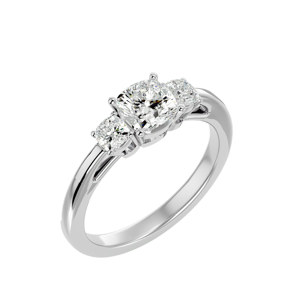 Mirela Diamond Three Stone Ring