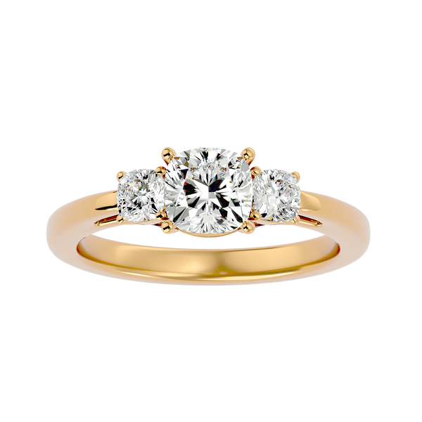 Mirela Diamond Three Stone Ring