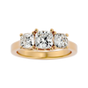 Eva Diamond Three Stone Ring