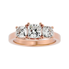 Eva Diamond Three Stone Ring