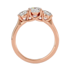 Eva Diamond Three Stone Ring