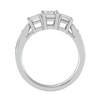 Evangeline Diamond Three Stone Ring