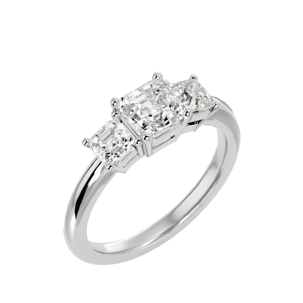 Alyssa Diamond Three Stone Ring