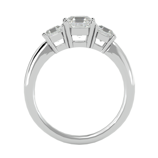 Alyssa Diamond Three Stone Ring