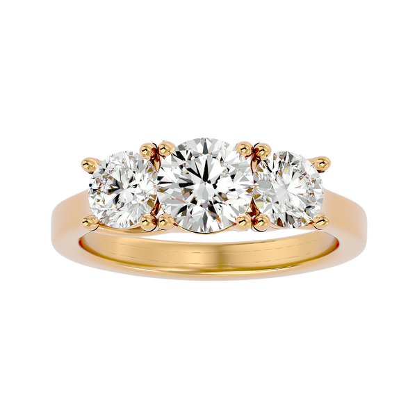 Eden Diamond Three Stone Ring