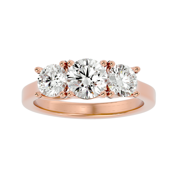 Eden Diamond Three Stone Ring