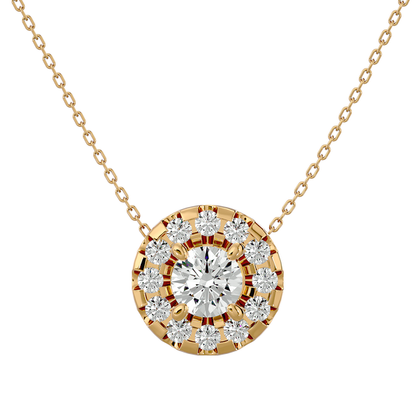 Odette Diamond Solitaire Pendant