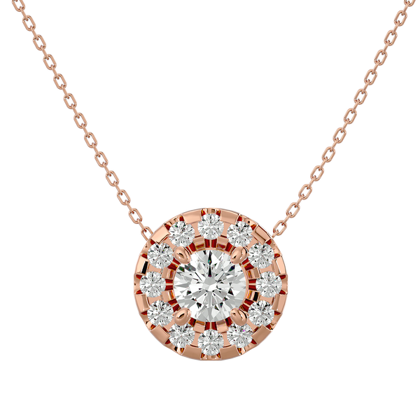 Odette Diamond Solitaire Pendant