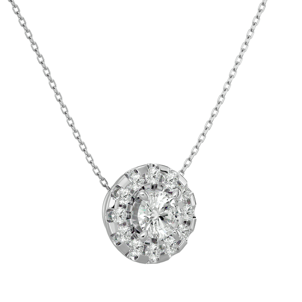 Odette Diamond Solitaire Pendant