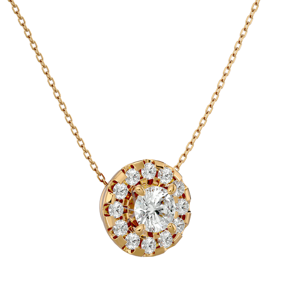 Odette Diamond Solitaire Pendant
