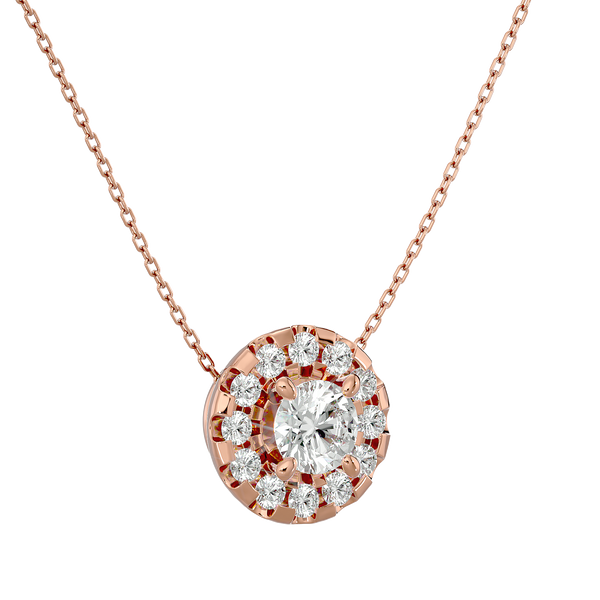 Odette Diamond Solitaire Pendant