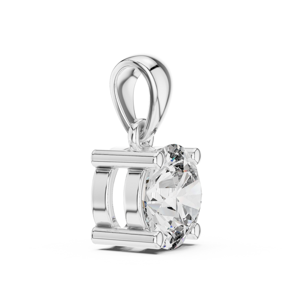The 'Essence' Solitaire Diamond Pendant
