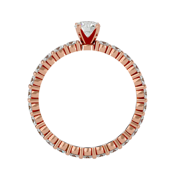 Rumi Diamond Solitaire Ring