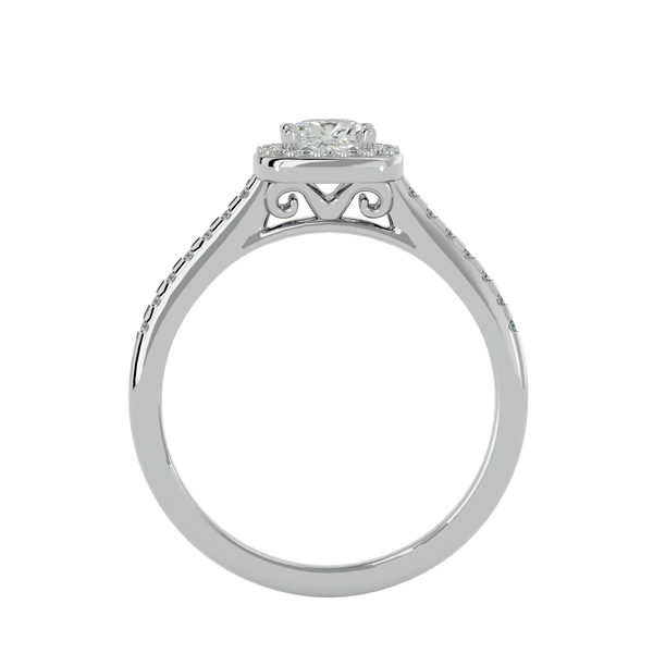 Mallory Diamond Halo Ring