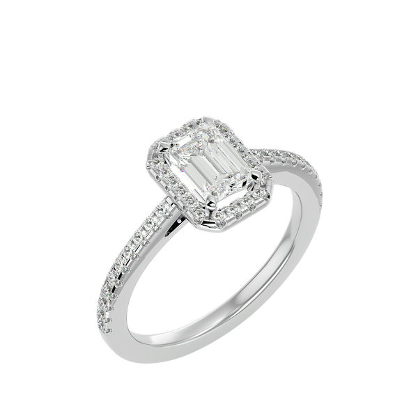 Angelica Diamond Halo Ring