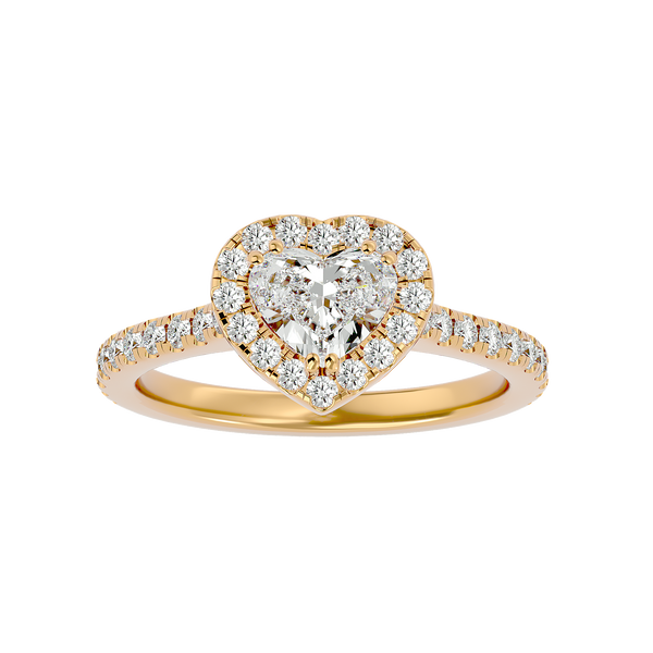 Artemis Diamond Halo Ring