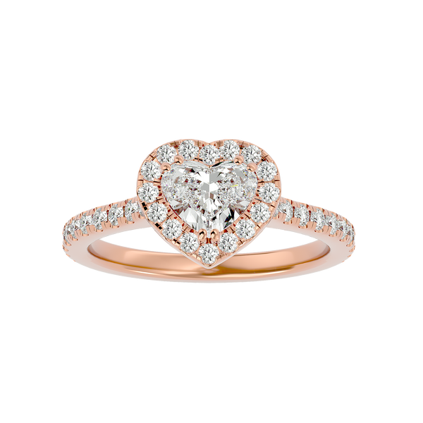 Artemis Diamond Halo Ring