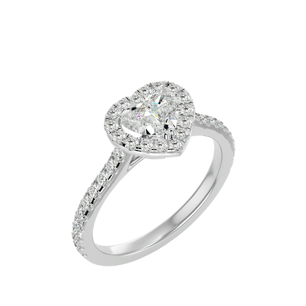 Artemis Diamond Halo Ring