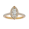 Aurelia Diamond Halo Ring