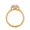 Coretta Diamond Halo Ring