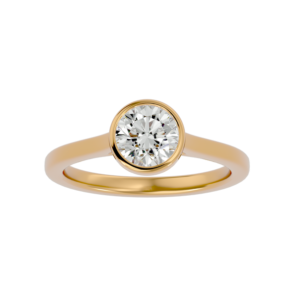 Aster Diamond Solitaire Ring