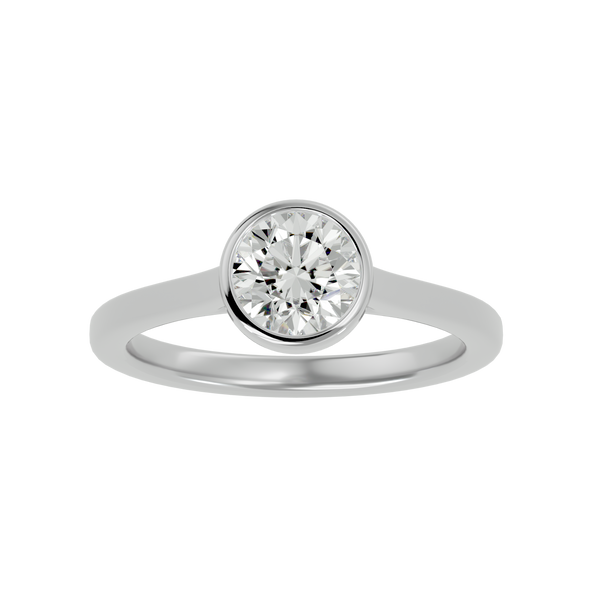 Aster Diamond Solitaire Ring
