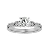 Evelyn Diamond Solitaire Ring