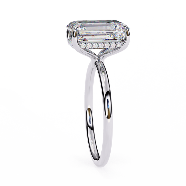 Clementine Diamond Solitaire Ring