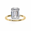 Clementine Diamond Solitaire Ring