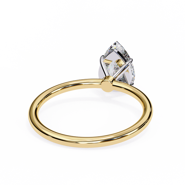 Delilah Diamond Solitaire Ring