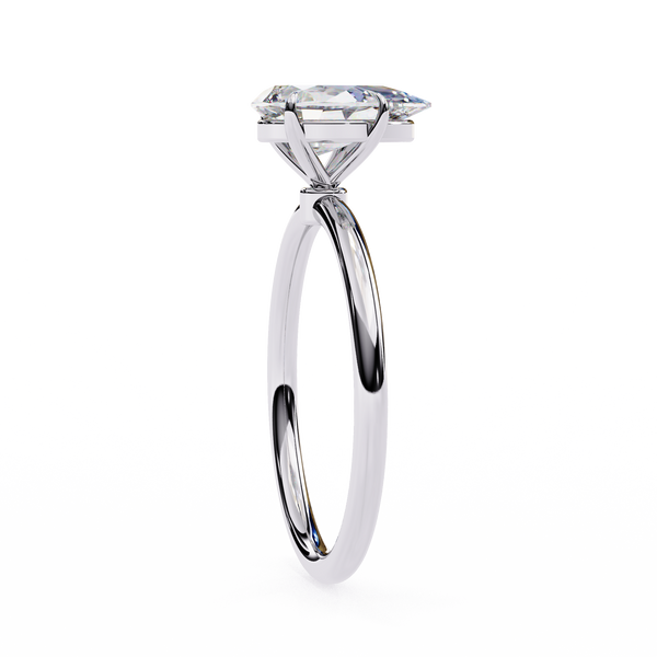 Delilah Diamond Solitaire Ring