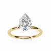 Delilah Diamond Solitaire Ring