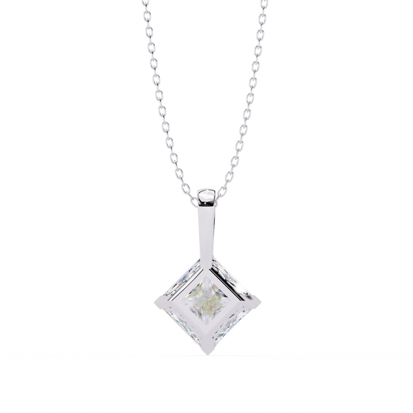 Irene Diamond Solitaire Pendant
