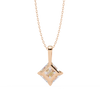 Irene Diamond Solitaire Pendant