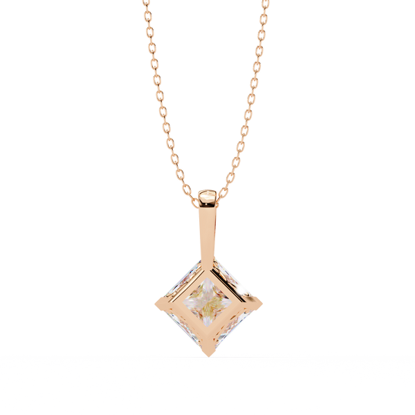 Irene Diamond Solitaire Pendant