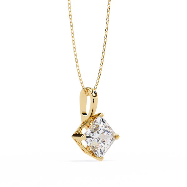 Irene Diamond Solitaire Pendant