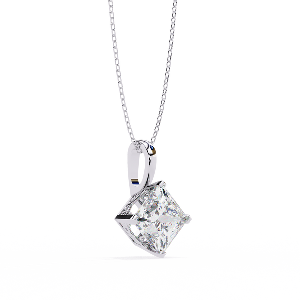 Irene Diamond Solitaire Pendant