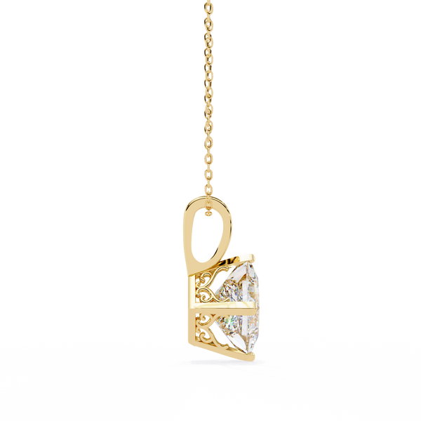 Irene Diamond Solitaire Pendant