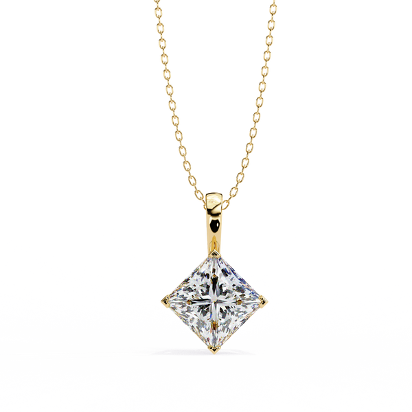 Irene Diamond Solitaire Pendant