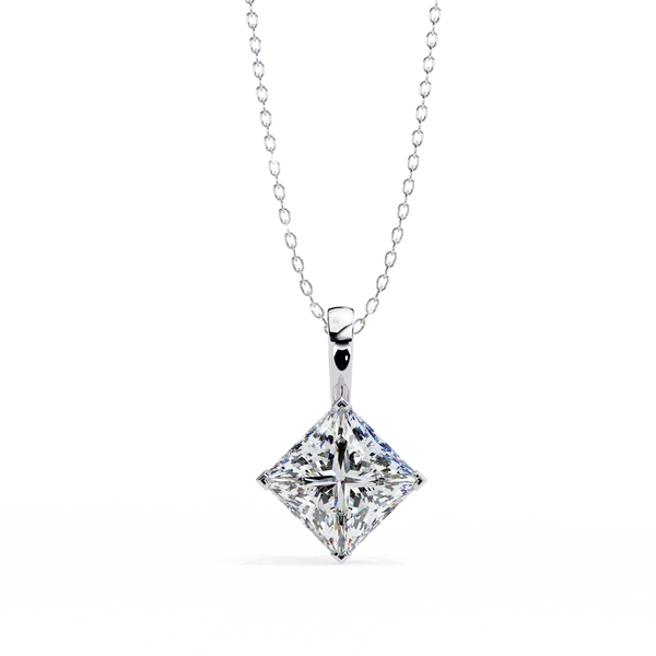 Irene Diamond Solitaire Pendant
