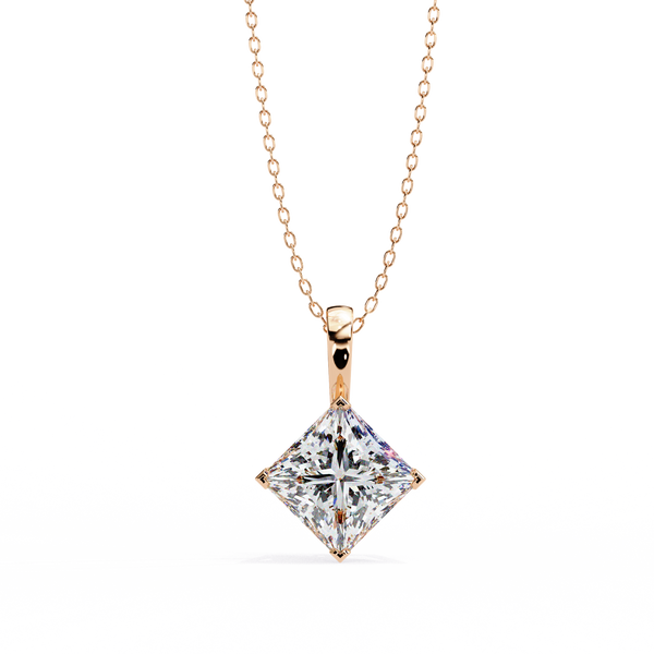 Irene Diamond Solitaire Pendant