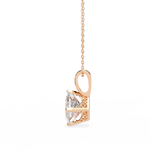 Irene Diamond Solitaire Pendant