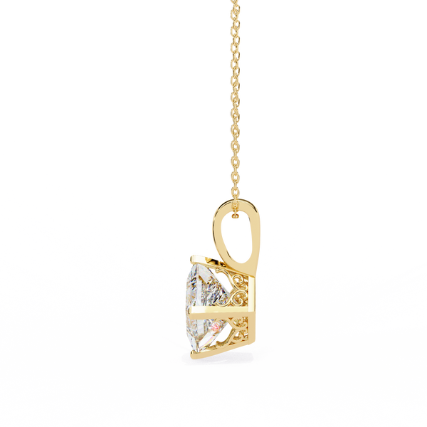 Irene Diamond Solitaire Pendant