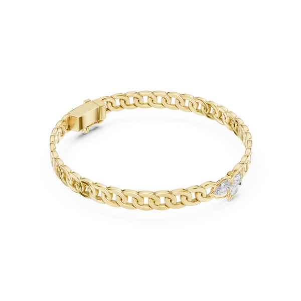 Eternal Link Diamond Chain Bangle